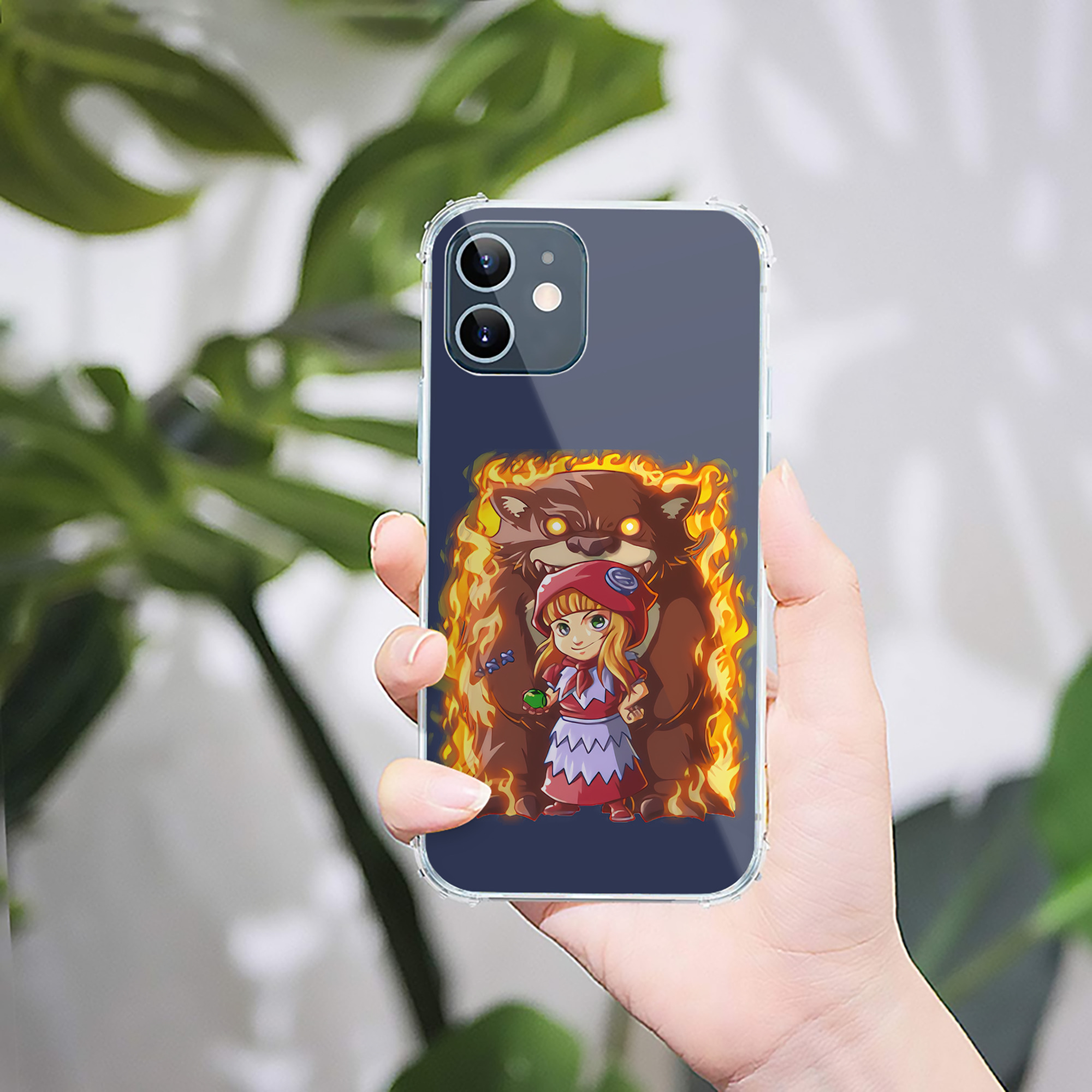 （画像用） リーグ・オブ・レジェンド League of Legends LOL 【iPhone 12シリーズ対応】透明スマホケース（クリアソフトケース）